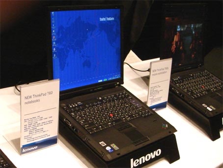 ThinkPadファミリーのフラッグシップとなるT60シリーズ