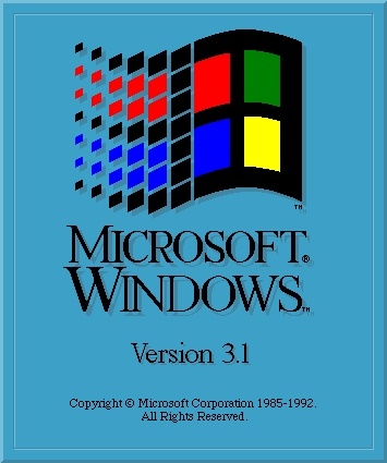 　1992年3月18日にリリースされた「Windows 3.1」。