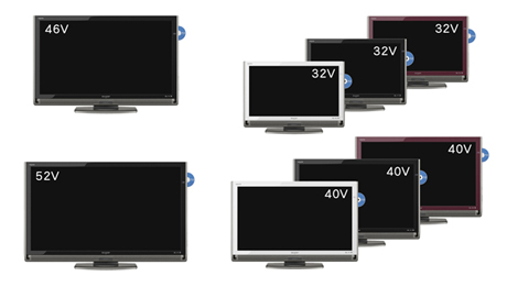 　シャープはBlu-ray Discレコーダーを内蔵した液晶テレビ「AQUOS DX3」シリーズを発表した。LEDバックライトを採用し、液晶パネルには次世代「UV2A」を使用した最新モデルの性能と機能を写真で紹介する。

　AQUOS DX3シリーズは、32V型、40V型、46V型、52V型の4サイズを展開。いずれもホームネットワーク機能を備えたほか、インターネットサービスに対応する。