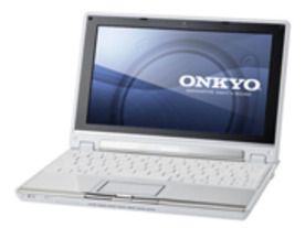 オンキヨー、約14.4時間駆動が可能な軽量ネットブック「MX1007A4」を発売