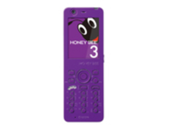 ウィルコム、「HONEY BEE 3」の新カラー5色を12月5日発売
