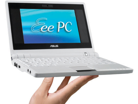 ASUS「Eee PC」（ネットブック）

　今では多くの企業が安価なネットブックを作っているが、第一弾のEee PCによってその市場を開拓したのはASUSだった。