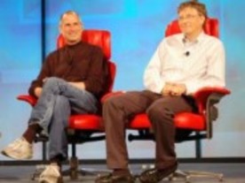 フォトレポート：マイクロソフトとアップルの協力関係--最高の瞬間10選