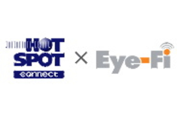 HOTSPOT connect×Eye-Fi--Eye-Fiカードでホットスポットから写真や動画をアップ可能に