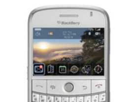BlackBerry Boldに白色が登場--NTTドコモ、12月3日発売