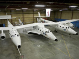 フォトレポート：商用有人宇宙船「SpaceShipTwo」の実機画像
