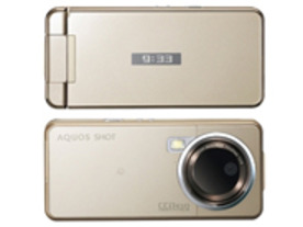 ソフトバンクモバイル、1000万画素CCDカメラを搭載した「AQUOS SHOT 933SH」を5月29日に発売