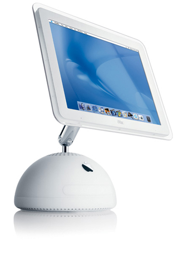 Apple「iMac G4」フラットパネル

　iMac G4と「iMac G5」のどちらがオール・イン・ワン・デスクトップ市場により大きな影響を及ぼしたかについては意見が分かれるだろうが、その下地を作ったのはiMac G4だった。