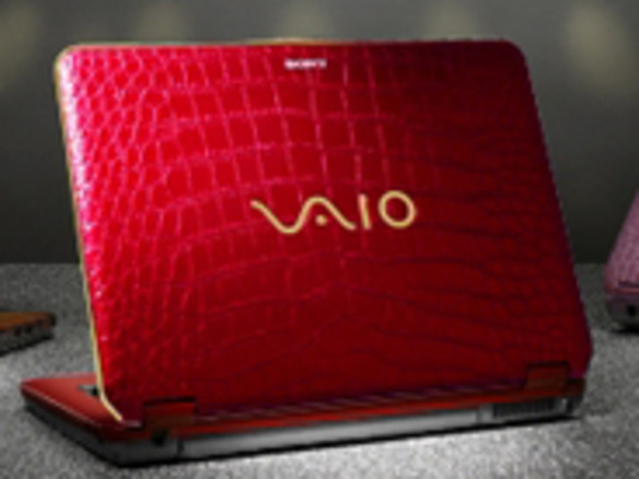 クロコダイル柄のPCも登場--ソニー、VAIO夏モデルラインアップを発表