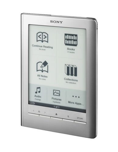 Reader Touch Edition（PRS-600）の仕様2
- グレースケールは8レベル
- 手書きやソフトウェアキーボードによる入力でメモを取ることが可能
- メモはエクスポートおよび印刷が可能