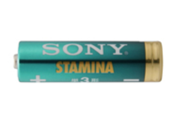 ソニー、新アルカリ乾電池「STAMINA」シリーズは約1.6倍長持ち