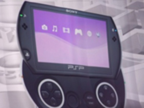 ソニー、PSPの新モデル「PSP Go」を正式発表