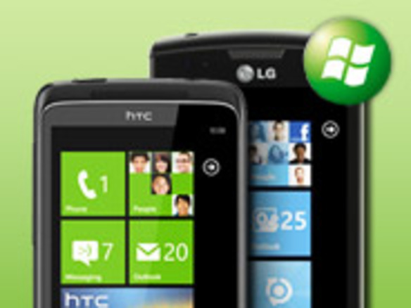 フォトレポート：Windows Phone 7搭載携帯電話を一挙紹介