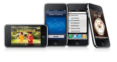 　Appleは米国時間6月8日、同社の新携帯端末「iPhone 3G S」を年次開発者会議「Worldwide Developers Conference（WWDC）」で発表した。ここでは、同端末を画像で紹介する。