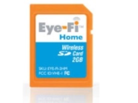 ワイヤレスメモリーカード「Eye-Fi」、年内にも国内発売