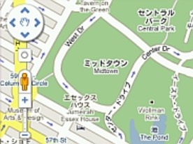 Googleマップ、新機能「世界地図日本語版」を公開