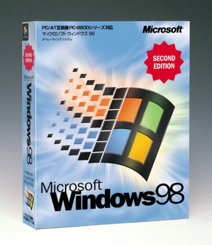 1999年にはWindows 98の改良版である「Microsoft Windows 98 Second Edition」が発売された。