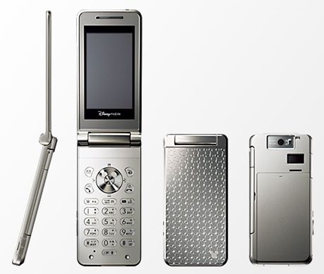 　2008年3月ウォルト・ディズニー・ジャパン向け3G携帯電話「DM001SH」