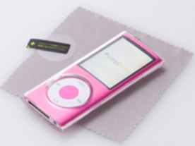トリニティからスタンド付きiPod nanoケース「Simplism Crystal Case for iPod nano」