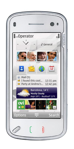　N97は、GPS受信機とコンパスを内蔵しているため、ユーザーは、自分の居場所を確認でき、ソーシャルネットワーク機能により許可を与えた友人などに居場所を知らせることができる。Nokiaでは、このコンセプトをソーシャルロケーション（so-lo）と呼んでいる。