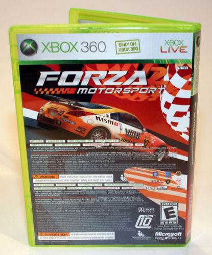 　同じく付属するMicrosoftのゲーム「Forza2 Motorsport」。