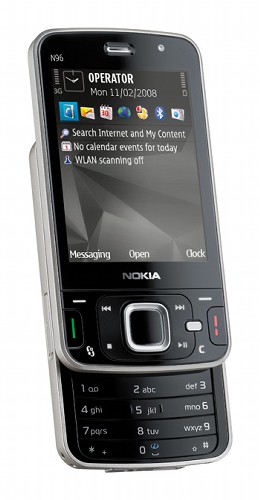 　N96は内部メモリとして16Gバイトを搭載。