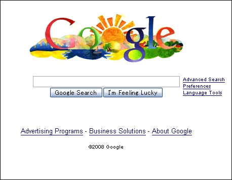 Googleが米国の子どもたちを対象に、Googleホームページロゴのデザインコンテスト「Doodle 4 Google」を開いた。テーマは「What if...？」。1万6000点を超えるエントリーの中から優勝したのはカリフォルニア州Canyon Middle Schoolに通う6年生、Grace Moonさん。下がその作品「Up in the Clouds」で、5月22日にGoogleのホームページを飾った。最終選考に残った40作品を紹介する。


作品「Up in the Clouds」

名前: Grace Moon
学校: Canyon Middle School
州: California