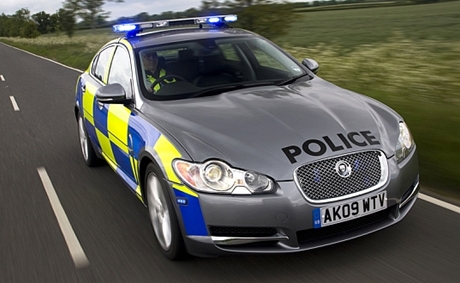 第10位：「Jaguar XF Police Special」（英国）

　警察について考えるとき、「Jaguar XF」は真っ先に頭に浮かぶ車ではない。しかし、Jaguarのエンジニアらが、英国の警察向けにこの「Police Special」を設計したときは、他の警察への展開も念頭にあったはずだ。