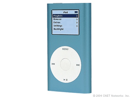 　第1世代 iPod mini　（2004年1月6日発表）