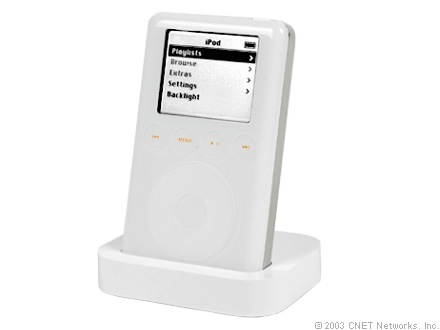 　第3世代 iPod　（2003年4月8日発表）