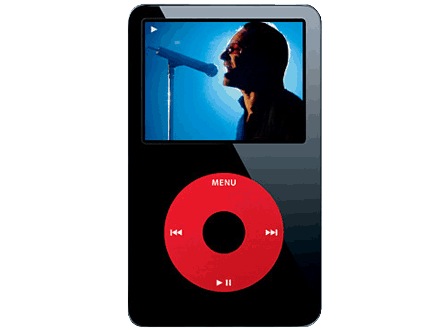 　iPod U2 Special Edition （第5世代） （2006年6月6日発表）