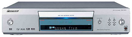 　パイオニアのDVDレコーダ「DVR-810H-S」。1199ドルの同製品ではTiVoのサービスを利用できる。