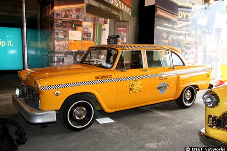 　ホームドラマ「Taxi」ファンには有名な1975年式の「Checker」。