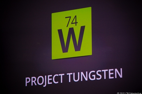　ベータ版の「Project Tungsten」は、スピーカーやホームステレオシステムに接続することができる。デモでは、ワイヤレスタグを備えた音楽CDがネットワーク越しにコンテンツを転送したり再生したりする可能性を示した。
