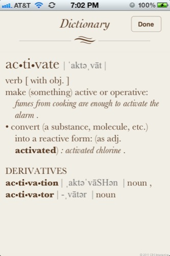 辞書

　辞書に直接移動できる。
