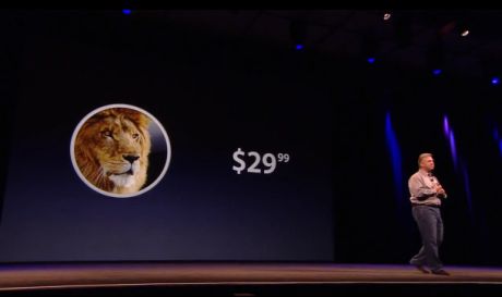 Appleのワールドワイドプロダクトマーケティング担当シニアバイスプレジデントPhil Schiller氏が、WWDC 2011でLionの価格を発表している。