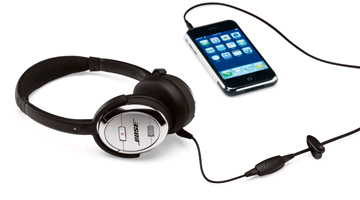 「QuietComfort3 with mobile communications kit」