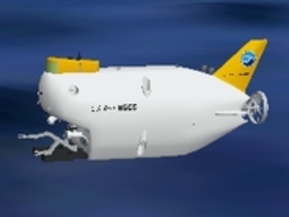 Google Earthで深海の旅を仮想体験--有人潜水調査船「しんかい 6500」ツアー