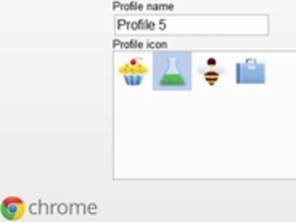 Google Chromeにプロフィール機能が新規搭載--アイコン表示で設定、切り替え
