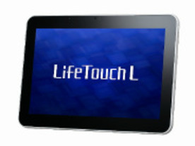 10.1型IPS液晶、厚さ7.99mm、540gのAndroid 4.0搭載タブレット--「LifeTouch L」 