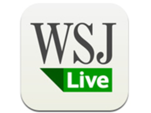 オンライン版The Wall Street Journalのビデオが見られるアプリ「WSJ Live」