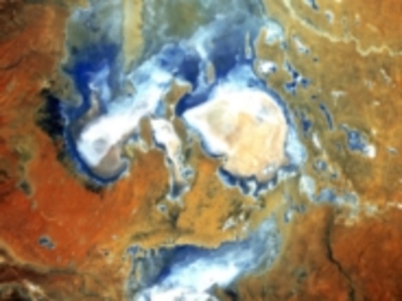 「Landsat」衛星がとらえた地球--打ち上げ40年で選ばれた画像トップ5