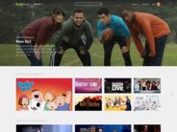 Hulu、米国サイトのデザインを一新--コンテンツの紹介に注力