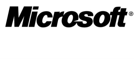 　Microsoftの4番目のロゴは1987年に登場した。この年は、同社が株式公開を果たし、現在の本社が置かれているワシントン州レドモンドに、近郊のベルビューから移転した1年後にあたる。当時の米大統領はまだReagan氏であり、2期目の在任中であった。なお、「Windows 3.0」が華々しく登場するまでには、この年からまだ3年待つ必要があった。

　これは一般の人々にとって、最も馴染みのあるロゴであるはずだ。何といっても、George H.W. Bush大統領からBill Clinton大統領、George W. Bush大統領、そしてBarack Obama大統領の時代まで、4分の1世紀もの間使われてきたのだから。
