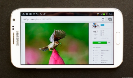 　GALAXY Note 2は、「Android 4.1」（開発コード名「Jelly Bean」）を搭載し、Googleの「Chrome」ブラウザを搭載する。