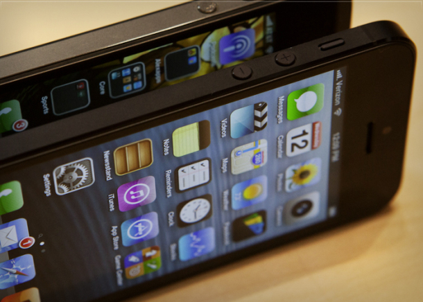 より縦長になった新しいiPhone 5。しかし、Android端末のアピール力を損なうものではないかもしれない。