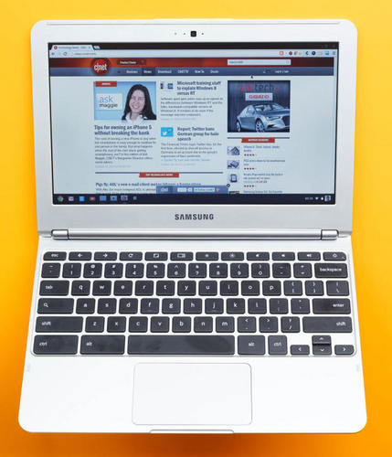 　「Samsung Chromebook」は11.6インチマットスクリーンを搭載している。