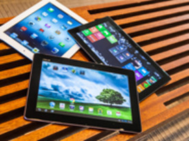 フルサイズタブレットを比較--「Surface」「iPad」「Transformer」