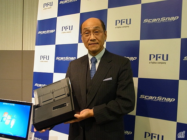 PFU 代表取締役社長の長谷川清氏