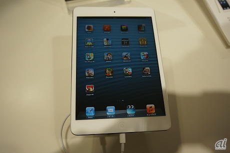 　iPad miniは、品薄状態が続いているという。